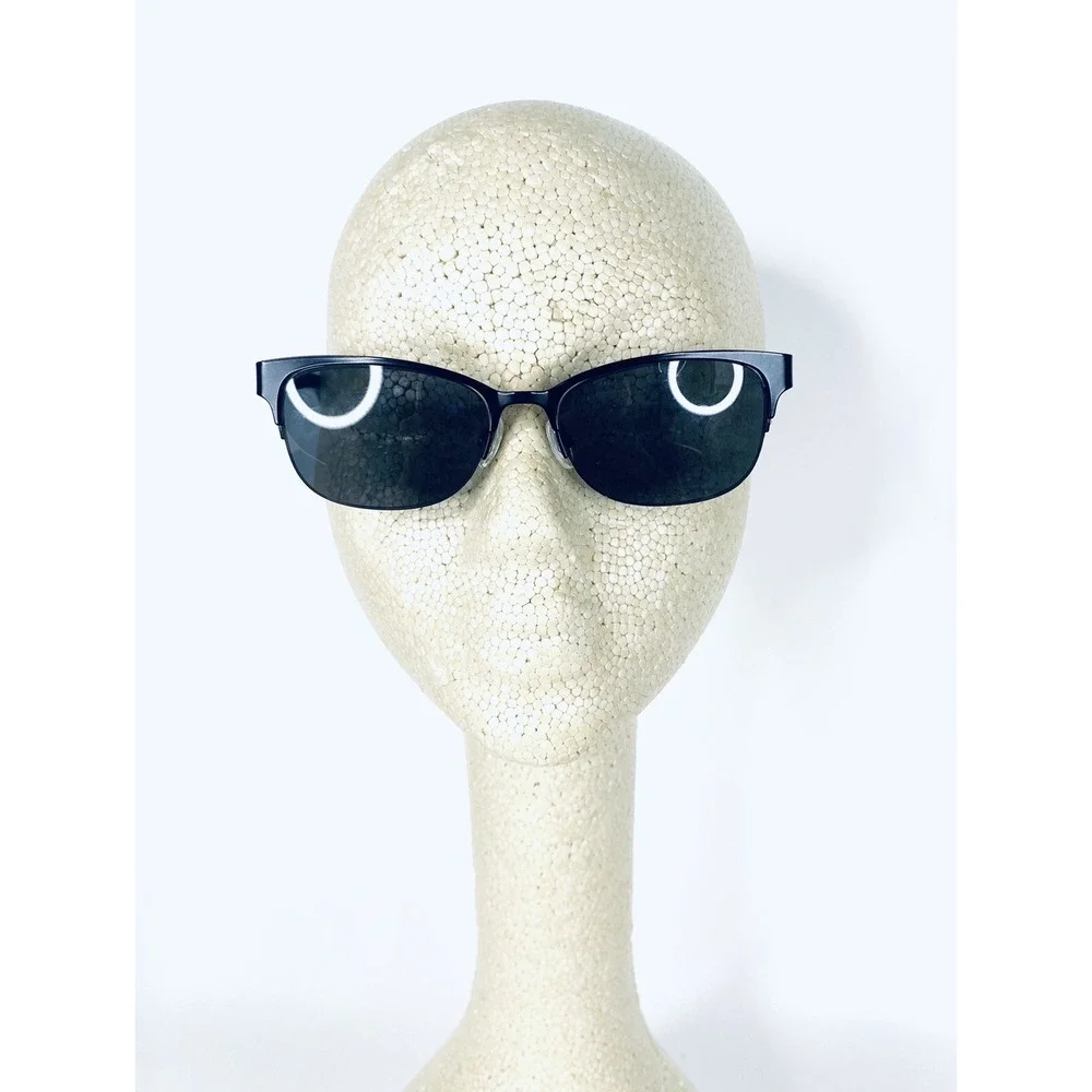 Kate Spade NY Black Metal Half Rim Club Master Glasses Valary 0W93 51 16 135